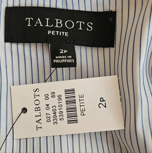 NWT Talbots Vivid Plaid Blazer Jacket Preppy Womens Size Petite 2P - Picture 10 of 13